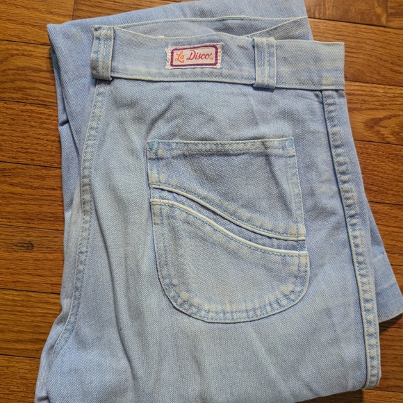 Vintage Disco Bellbottom Jeans - Picture 3 of 13